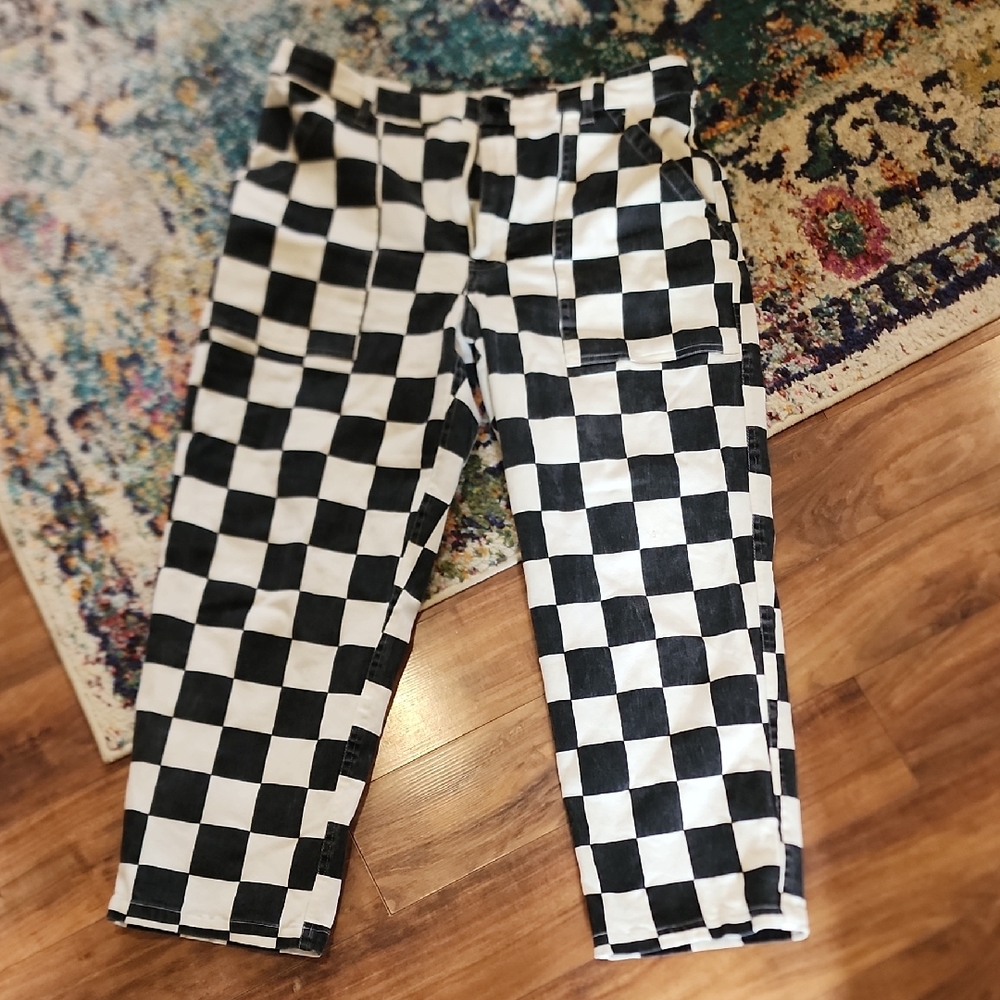 P&Co Checkered Fatigues UK16